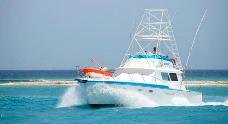 Punta Cana Pronájem lodí, jachet a rybářů